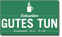 Betrunken Gutes tun - Logo